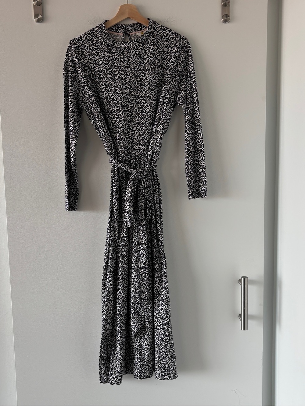 NWT Boden Jersey Tie Waist Midi Dress‎